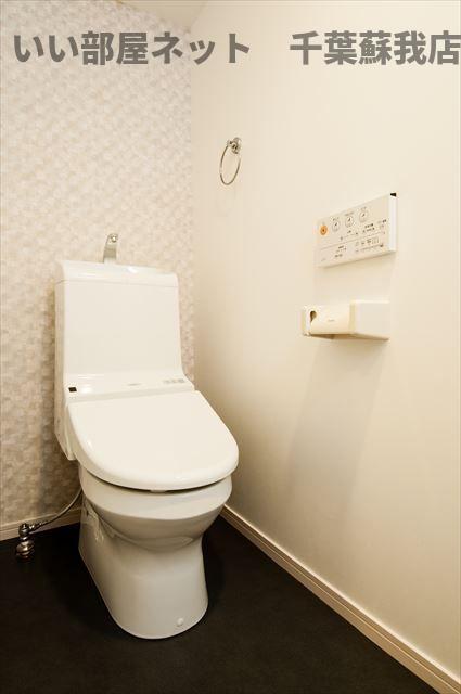トイレ　ゆったりとした空間のトイレです