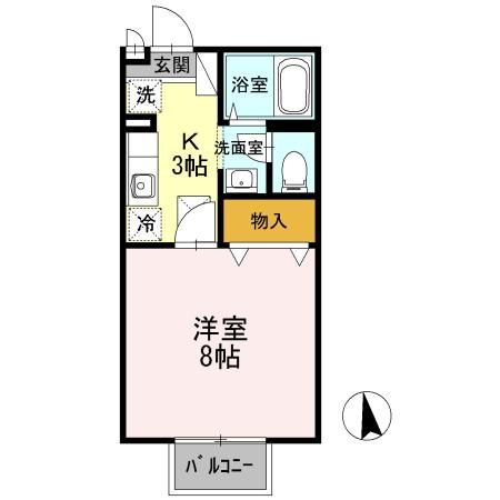 まなび野壱番館の間取り写真