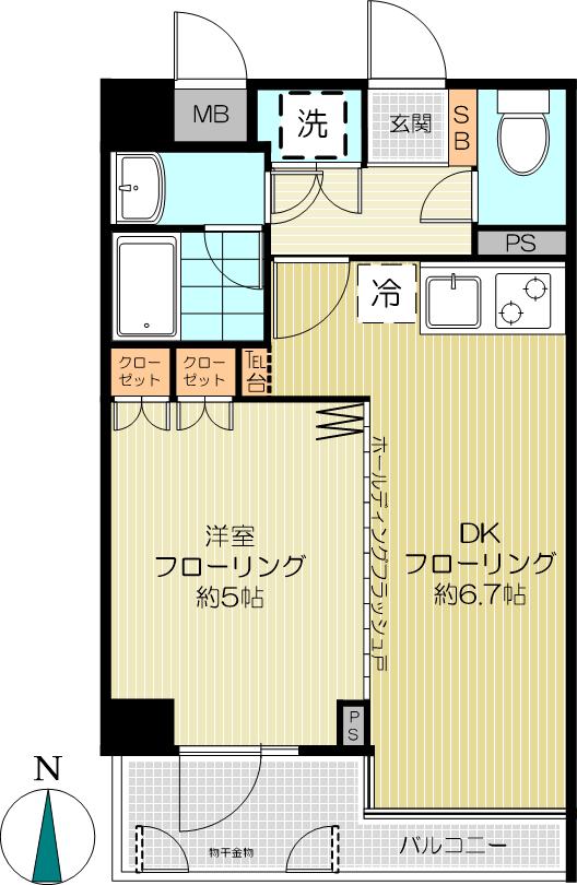 パティオ西早稲田の間取り写真