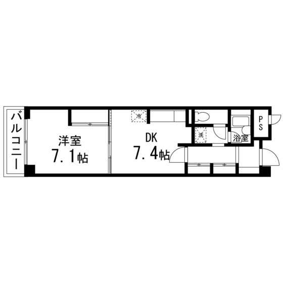 プリミエール高松の間取り写真