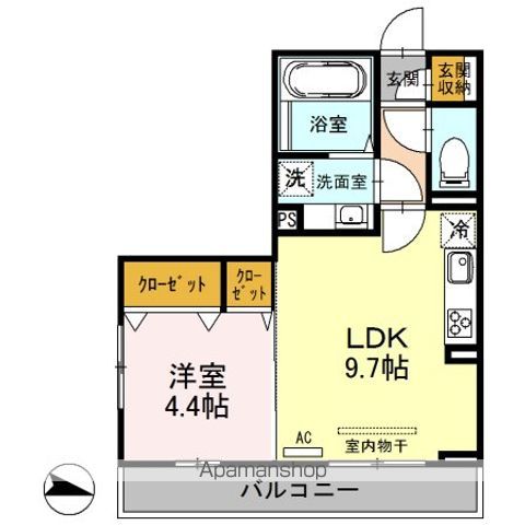 フロントコートの間取り写真