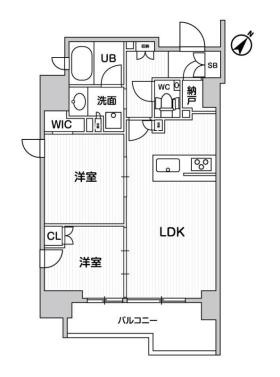 ディームス大井町の間取り写真
