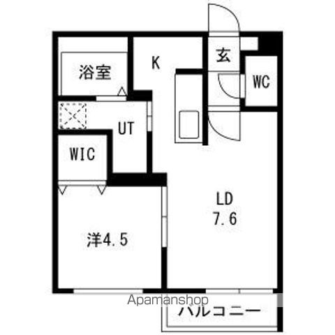 ガーデンクリスタル平岸の間取り写真