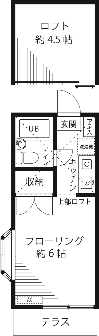 フローラルハイツの間取り