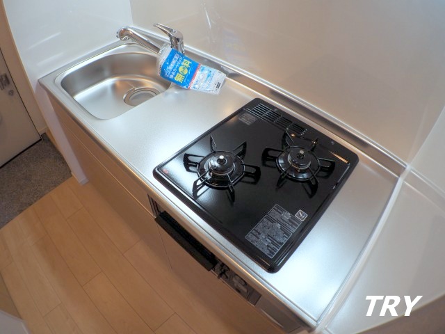 キッチン　2口コンロのシステムキッチン！