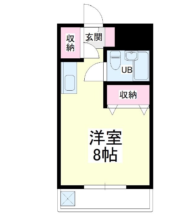 浜松市中央区佐鳴台のマンションの間取り