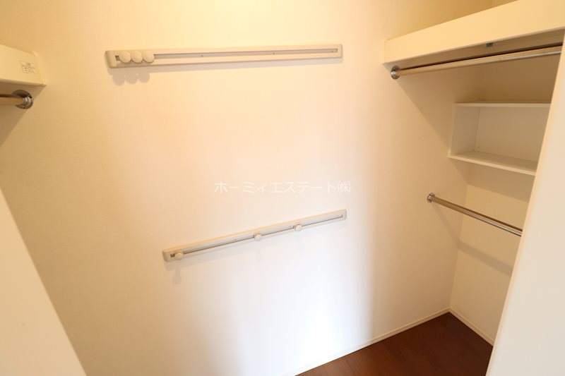 収納　クローゼット付きです！