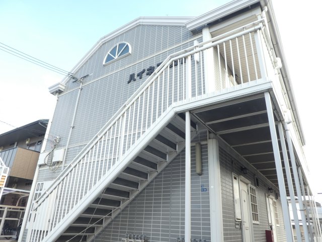 加古郡播磨町東野添のアパートの建物外観