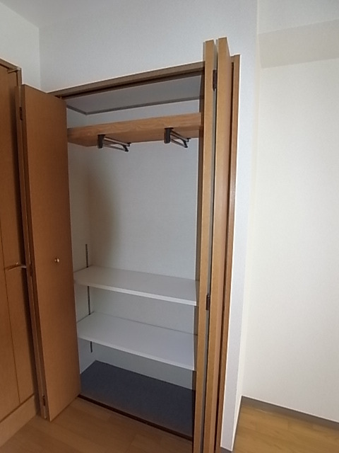 収納　収納力のあるクローゼット