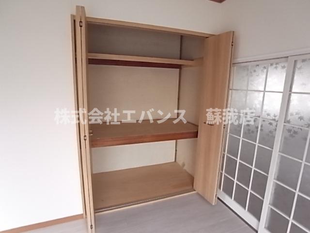 収納　専用の収納スペースです