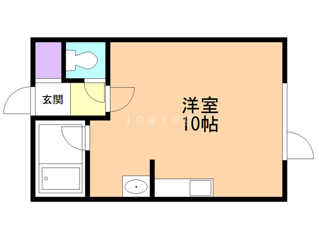 シティハイツの間取り