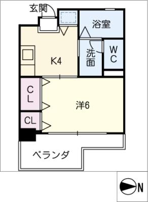 オルヴィエートの間取り