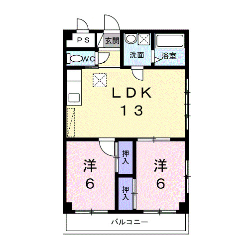 ＮＯＯＫ　Ｍ２の間取り