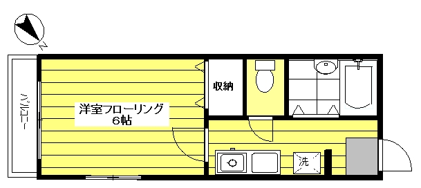 サンヒルズ下新倉の間取り