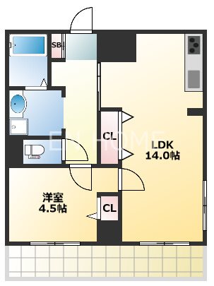 第一双基の間取り