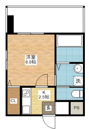 Grus活水通りの間取り