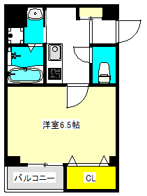 大阪市東成区大今里南のアパートの間取り