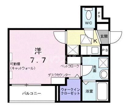 プリマベーラ　ドゥエの間取り