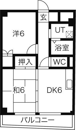 【ハウスアベニューの間取り】