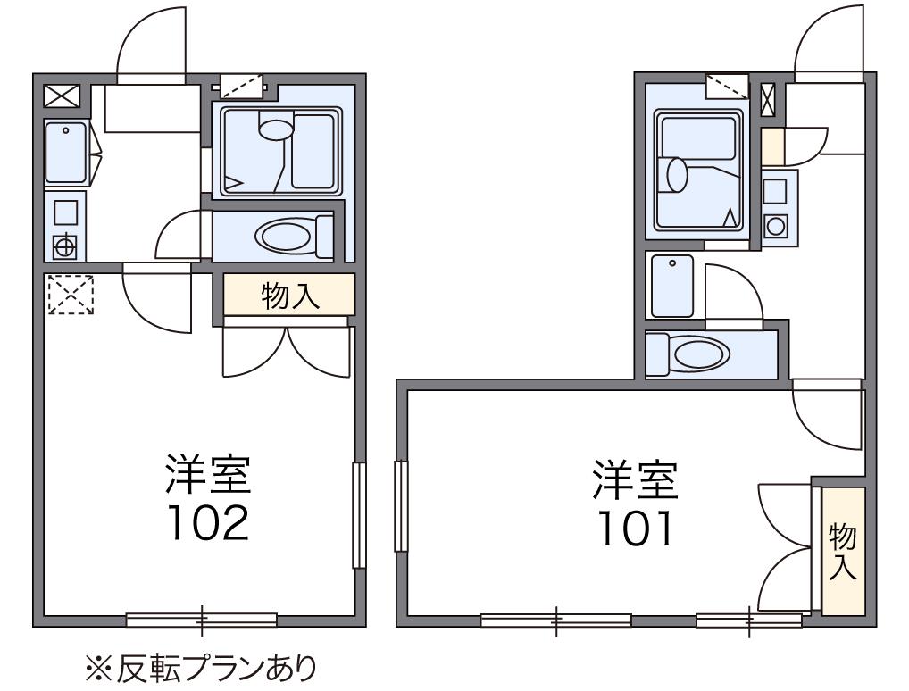 レオパレスＡｖｅｎｕｅ壱番館の間取り