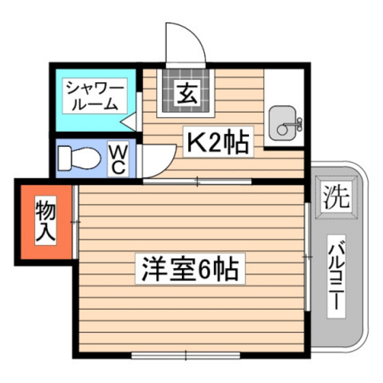 第８長束ビルの間取り