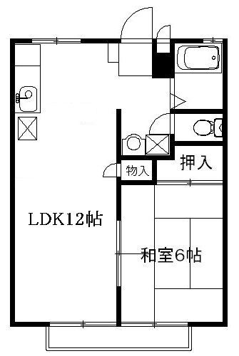 サニーハイツの間取り