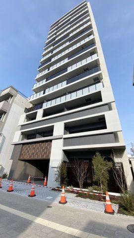 岡山市北区磨屋町のマンションの建物外観