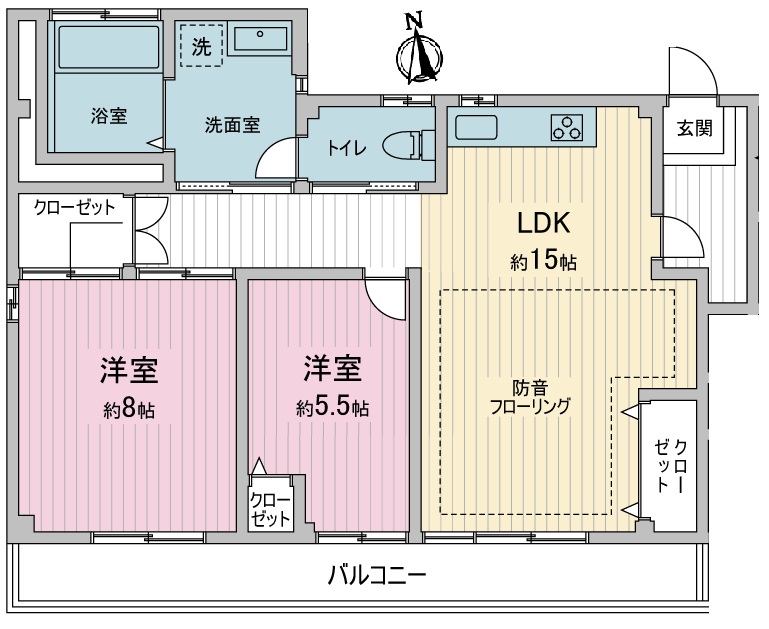 タイムの間取り