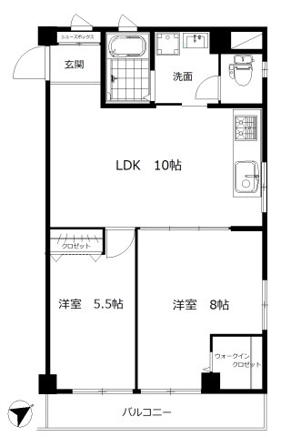 代々木グリーンハイムの間取り