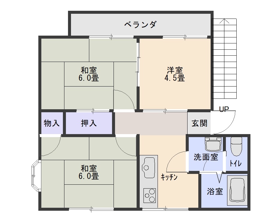 ラコスタCの間取り