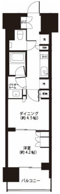 ザ・パークハウスアーバンス渋谷の間取り