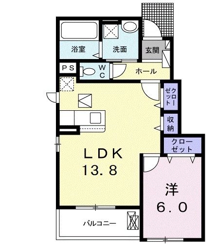 フェリヴィータの間取り