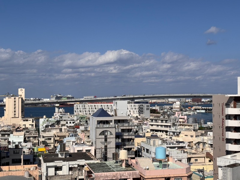 【ミルコマンション泊前島潮渡橋の眺望】