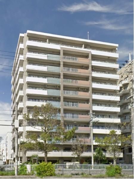 ミルコマンション泊前島潮渡橋の建物外観