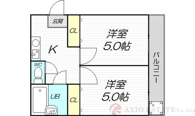 豊新・セリオの間取り