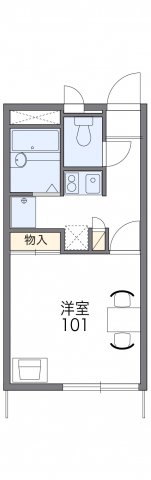 レオパレス千代田橋の間取り