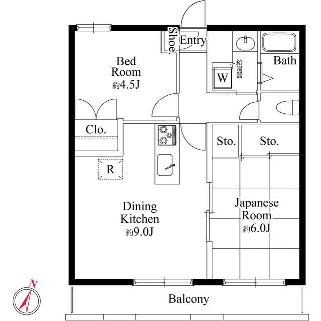 ブランシェ松戸の間取り