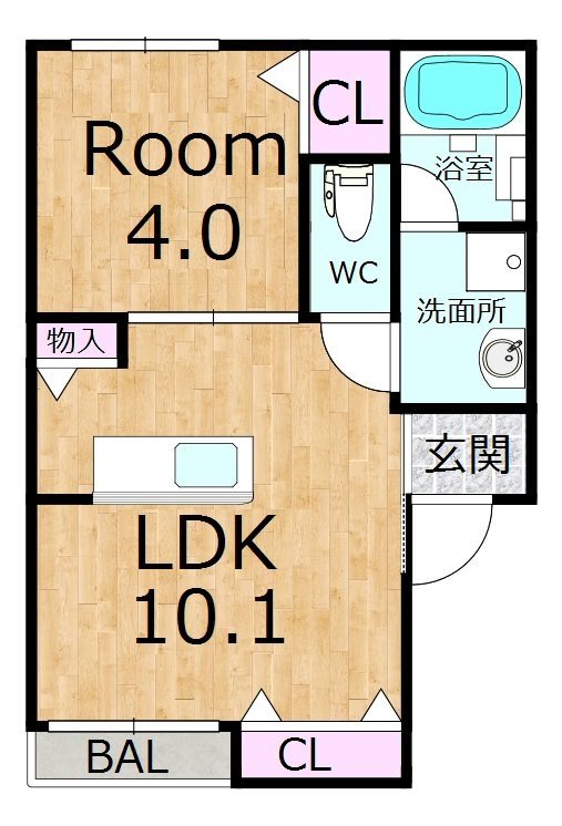 Paradiscoの間取り