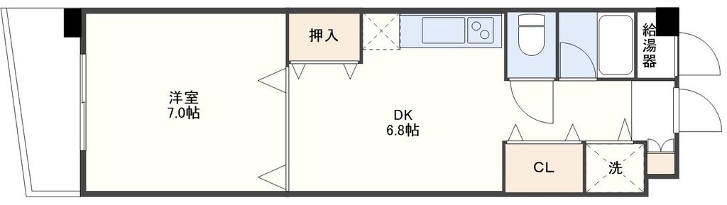 ヒルサイドプレイスの間取り