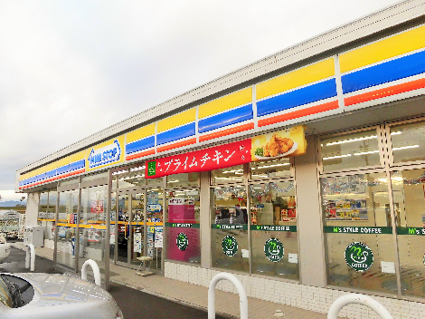 コンビニ　ミニストップ 岐阜一日市場店（コンビニ）まで215m