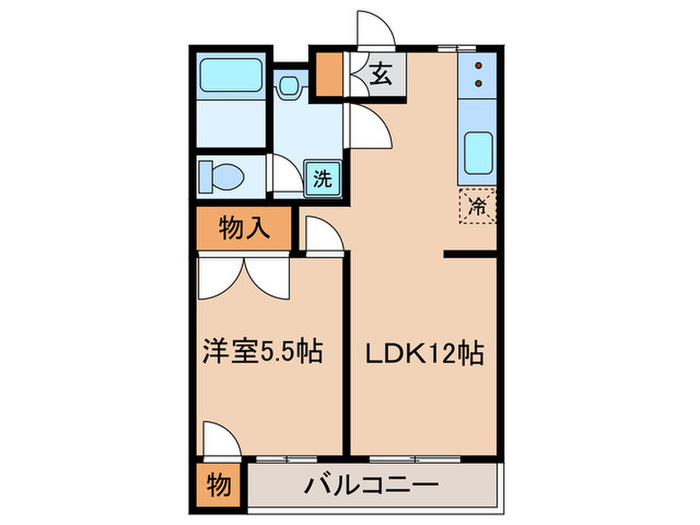チャイム鷺沼の間取り