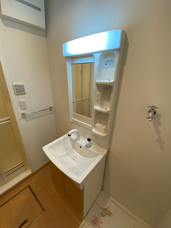 洗面設備　※別号室の写真です