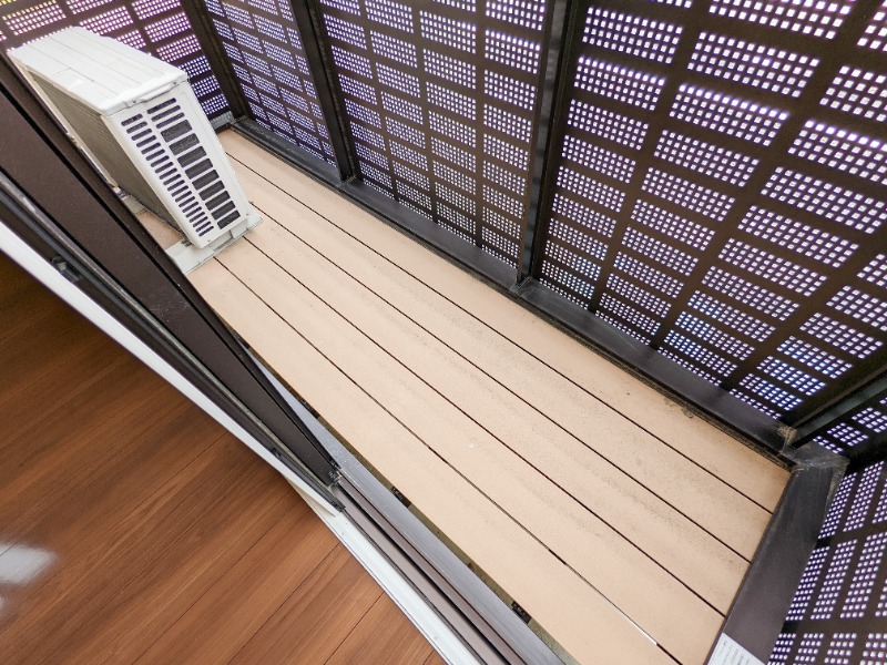 バルコニー　図面と現状に相違がある場合には現状を優先