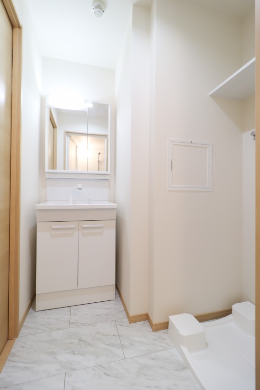 洗面設備　図面と現状に相違がある場合には現状を優先