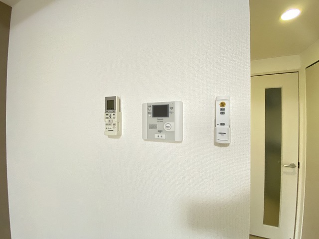 セキュリティ　TVモニター付きインターホンです