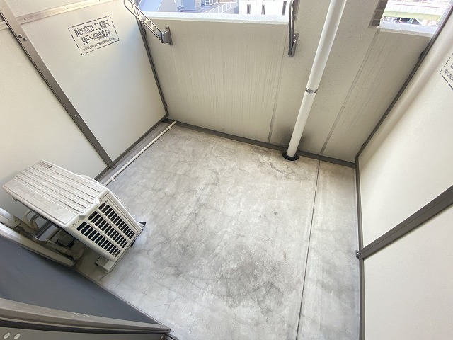 バルコニー　落ち着いた時間を過ごせるバルコニーです