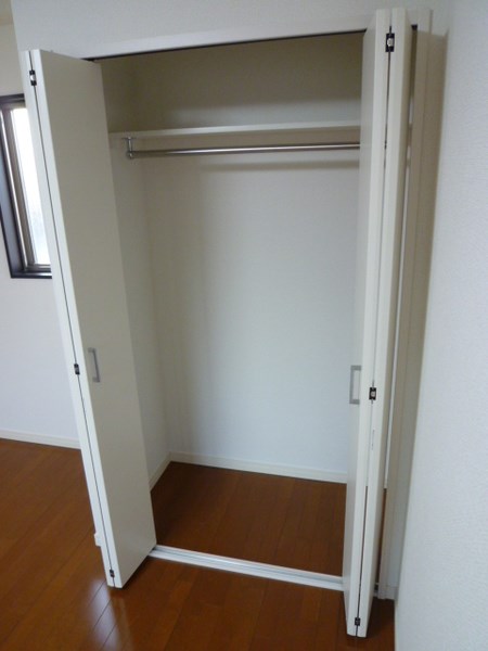 収納　クローゼット完備です。