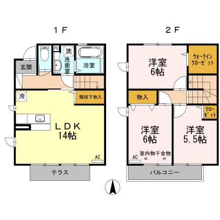 グラシューズ丹望_間取り_0