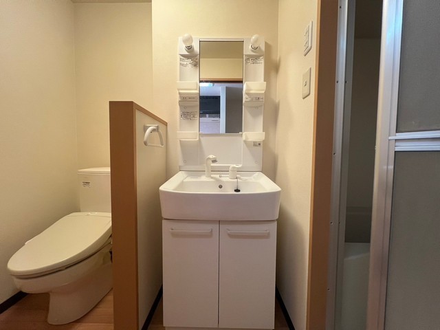 洗面設備　他号室の写真です