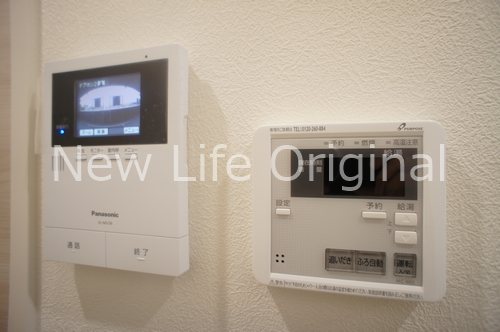 セキュリティ　安心なモニター付インターホン。